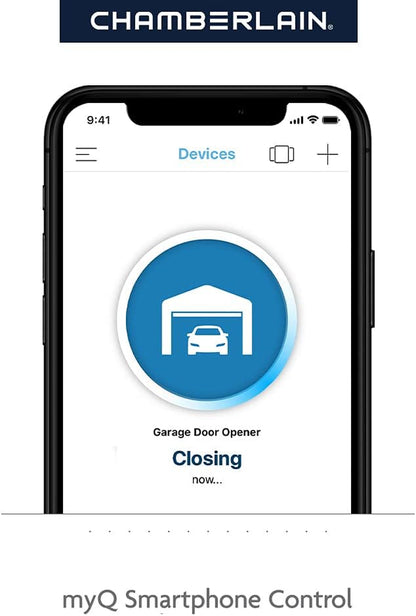 B2405 Quiet Wi-Fi Garage Door Opener, Wireless Keypad - Quantity 1